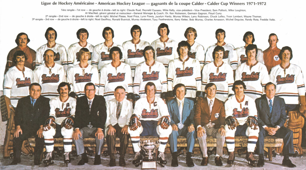 1972: The NS Voyageurs Win the Calder Cup