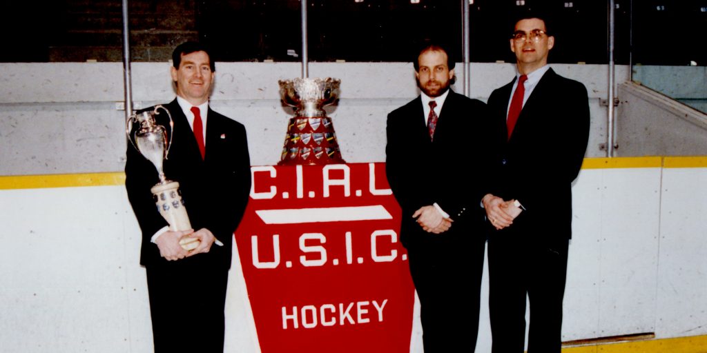 1993: Acadia Axemen win the CIAU Men’s Hockey Championship